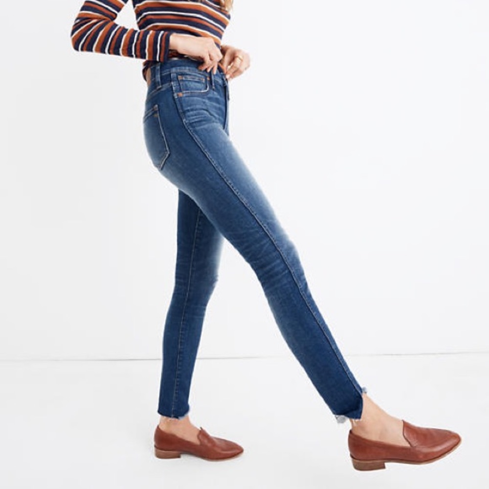 Madewell 10” high rise jeans